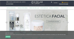 Desktop Screenshot of edgarcosmetics.com
